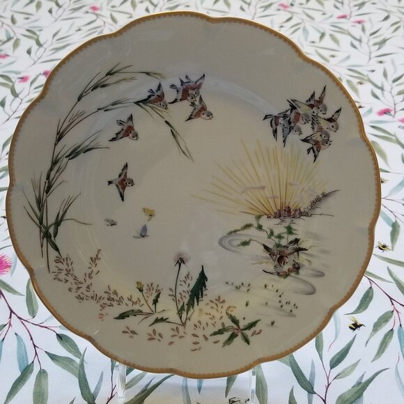 Haviland Limoges "Printemps" "Theatre des Saisons" Spring Plate - Picture 1 of 6
